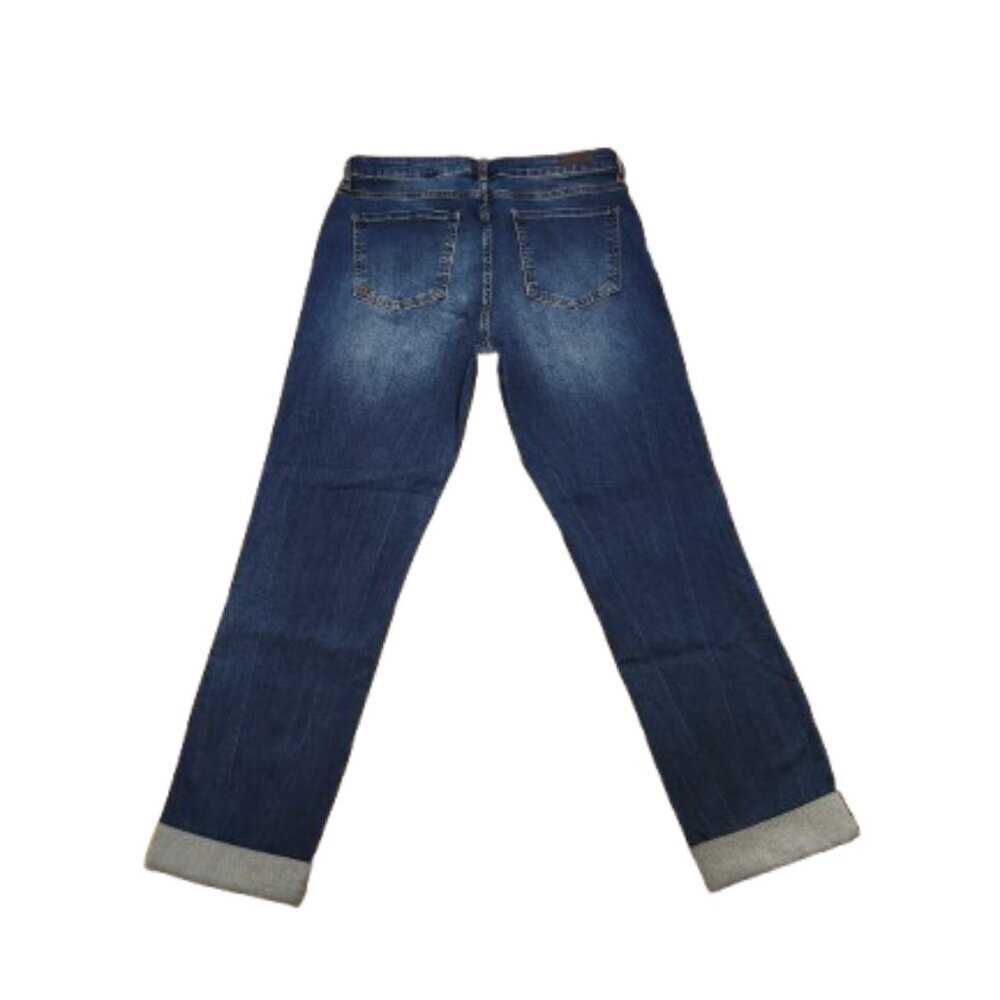 Kut from the Kloth Denim High-Rise Cuffed Boyfriend Jeans (Size: 12) - Picture 4 of 6